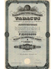 Joint Stock Company for Trading in Tobacco, Tabacus, Formerly Herzog & Cavalla