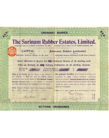 The Surinam Rubber Estates, Ltd.