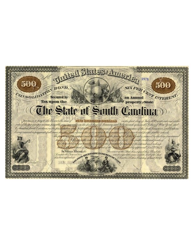 State of South Carolina Bond