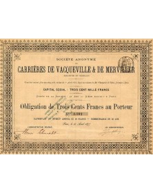 S.A. des Carrières de Vacqueville & de Merviller