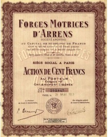 Forces Motrices d'Arrens