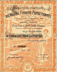 Compagnie Française des Wagons Foudres Perfectionnés