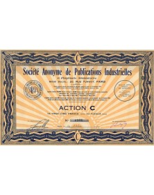 Sté Publications Industrielles et d'Imprimerie Administrative