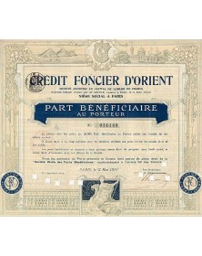 Crédit Foncier d'Orient (1910)