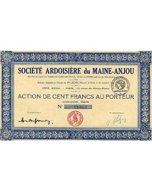 Société Ardoisière du Maine - Anjou