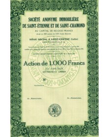 S.A. Immobilière de St-Etienne et de St-Chamond