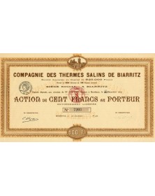 Compagnie des Thermes Salins de Biarritz