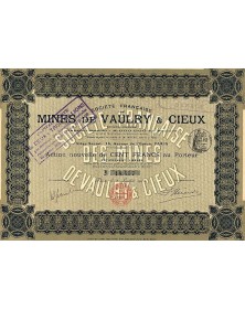 Sté Française des Mines de Vaulry et Cieux