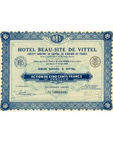 Hôtel Beau-Site de Vittel