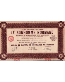 S.A. du Journal Le Bonhomme Normand 
