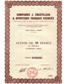 Cie J. Chastellain & AffrÃªteurs Français Associés