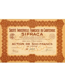 Sté Industrielle Française du Caoutchouc SIFRACA