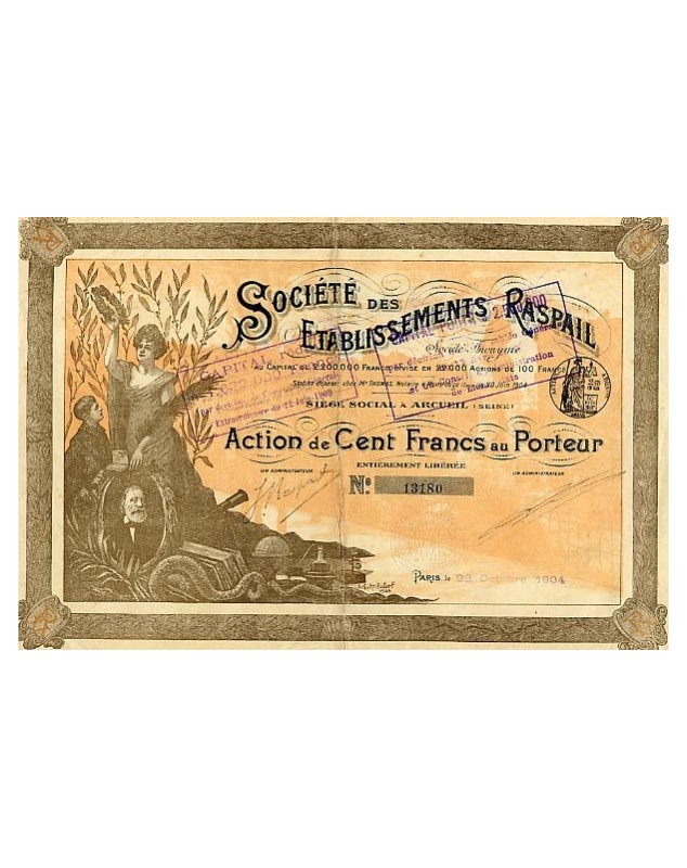 Société des Etablissements Raspail (1904)