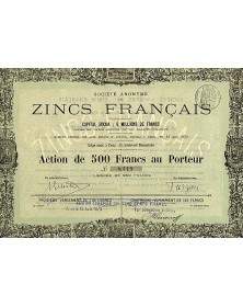 Sté des Zincs Français