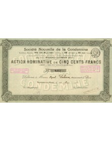 Société Nouvelle de la Condemine, Auvergne/Allier 03
