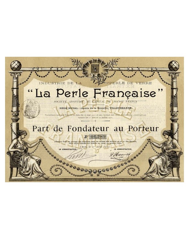 Industrie de la Perle de Verre "La Perle Française"