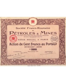 Sté Franco-Roumaine de Pétroles & Mines