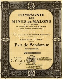 Compagnie des Mines de Malons