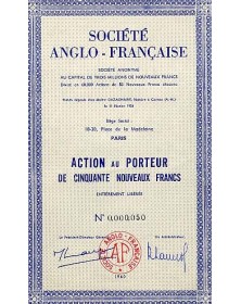 Sté Anglo-Française
