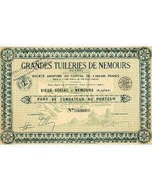 Grandes Tuileries de Nemours (Algeria)