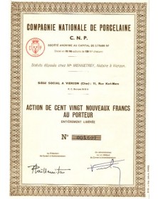 Compagnie Nationale de Porcelaine (CNP)