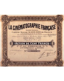 La Cinématographie Française