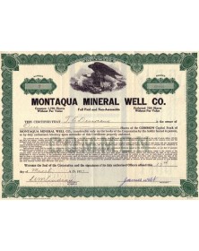 Montaqua Mineral Well Company