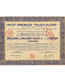Crédit Immobilier ''France-Algérie''