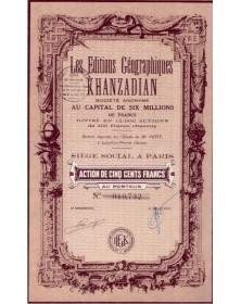 Les Editions Géographiques Khanzadian