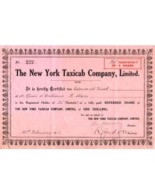 The New York Taxicab Co. Ltd.