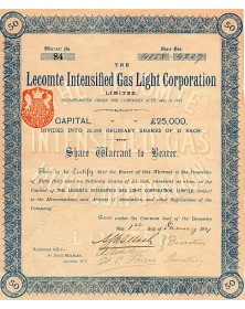 Lecomte Intensified Gas Light Corp.