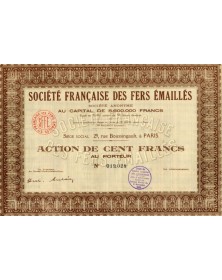 Sté Française des Fers Emaillés