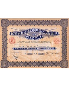Sté Electrique & Industrielle de Casamance