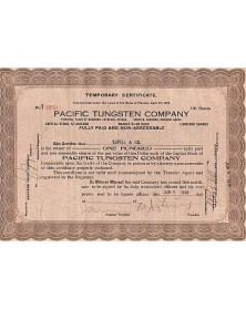Pacific Tungsten Co.