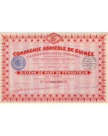 Compagnie Agricole de Guinée (Bananeraies de la Foulaya)