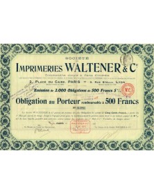 Sté des Imprimeries Waltener & Cie