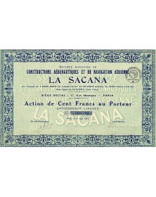 S.A. de Constructions Aéronautiques & de Navigation Aérienne La Sacana