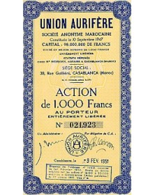 Union Aurifère