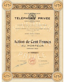 Sté Française de Téléphonie Privée, 	Sté Française de Téléphonie Privée Anciens Ets Kusnick