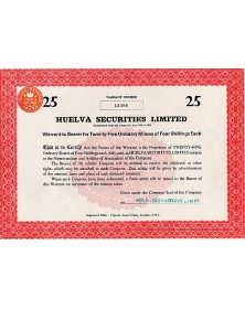 Huelva Securities Ltd.