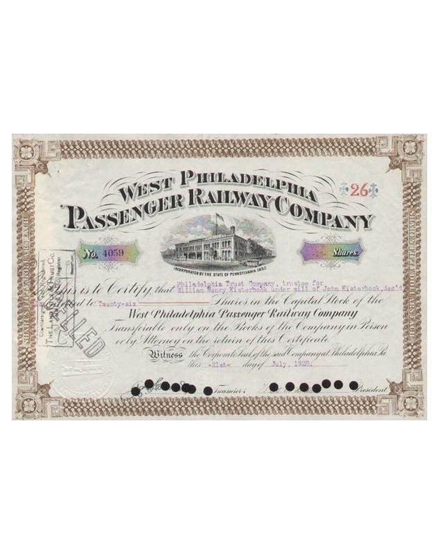 West Philadelphia Passenger Railway Co.