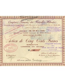 Comptoirs Français des Nouvelles-Hébrides. 1905