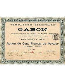 Cie Coloniale du Gabon