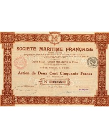 Sté Maritime Française