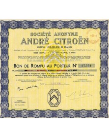 Société Anonyme André Citroën