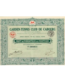 Garden-Tennis Club de Cabourg