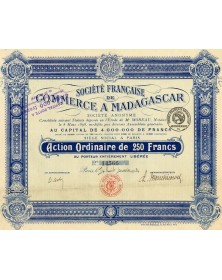 Sté Française de Commerce Ã  Madagascar