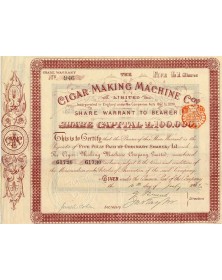 Cigar-Making Machine Coy Ltd.