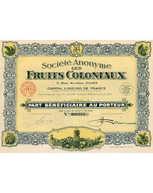 S.A. Les Fruits Coloniaux