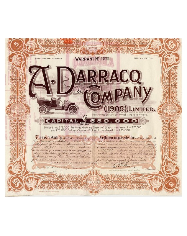 A. Darracq Company (1905) Ltd